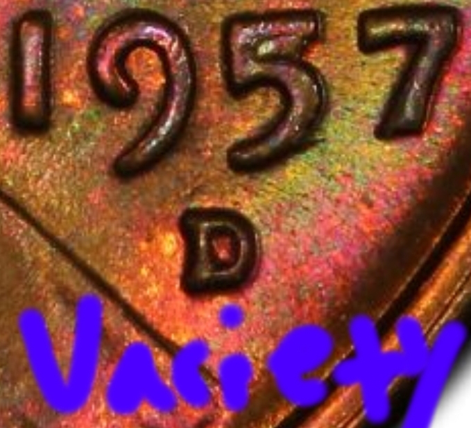 1957-D-Lincoln-Cent-Need-Help!-Cud-Or-Die-Chip?