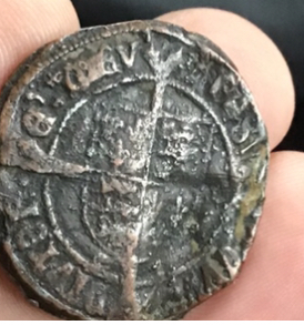 Henry-VIII--Great-Debasement-Copper-Groat.