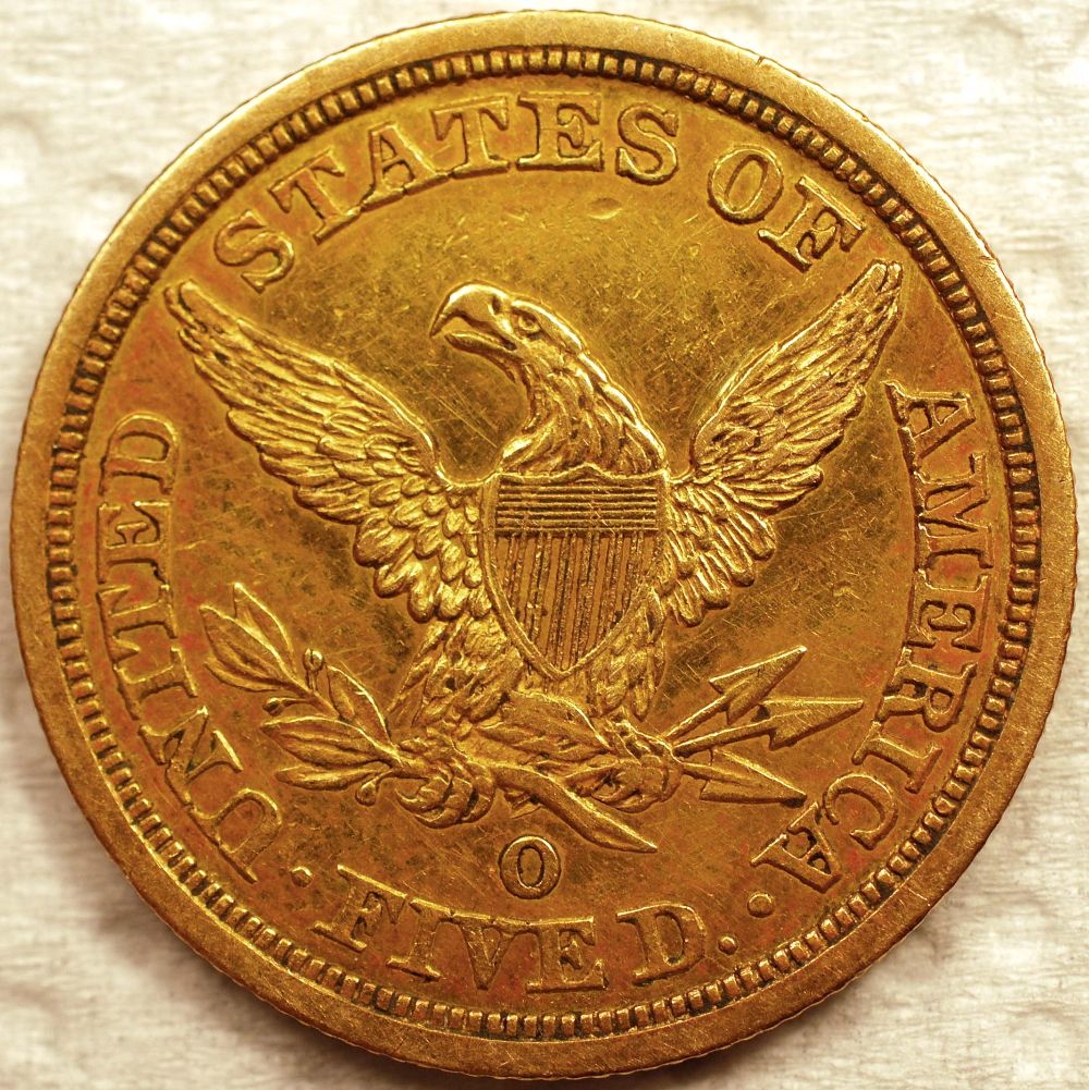 2nd-Newp-For-Grading:--1844-O-Half-Eagle