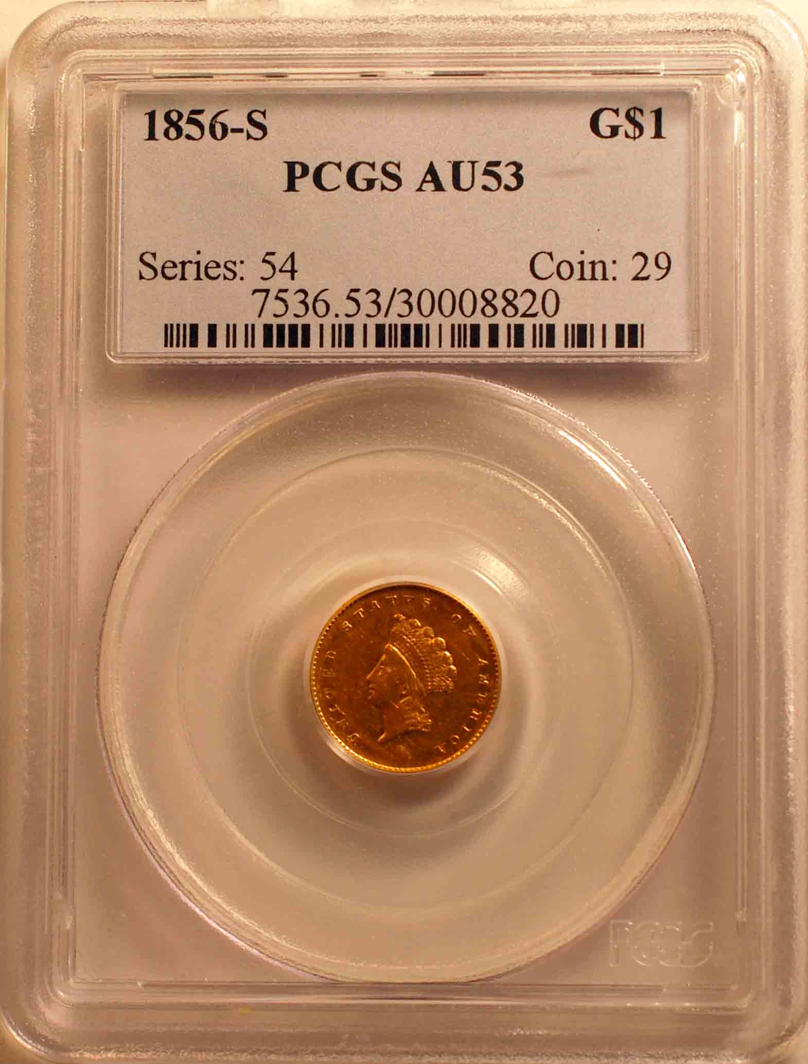1856-S-Type-II-Gold-Dollar-For-Grade-And-Comment