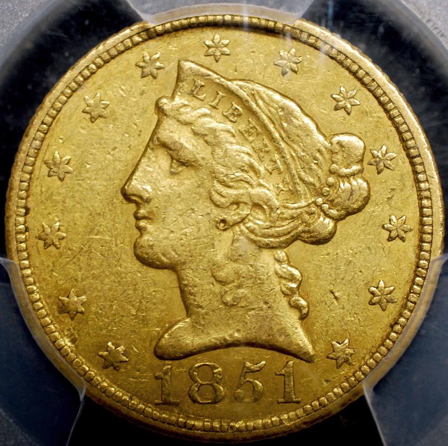 1851-C-Half-Eagle:--New-Purchase