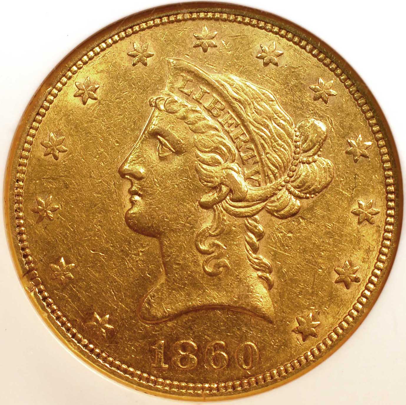 1860-Liberty-Eagle-For-Grade-And-Comment