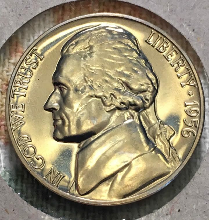 1956-&-1958-Jefferson-Nickel-Proofs