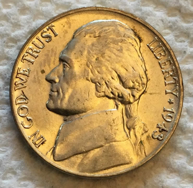 1942-&-1943-Jefferson-Nickels