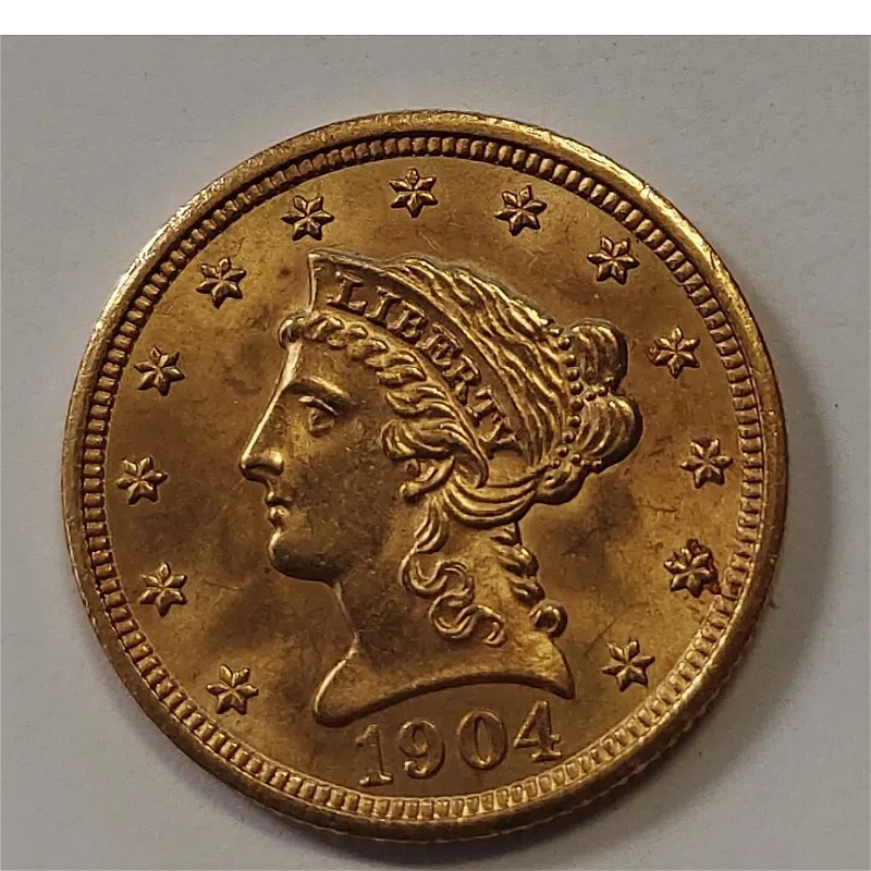 1904-$2.50-Gold-Quarter-Eagle