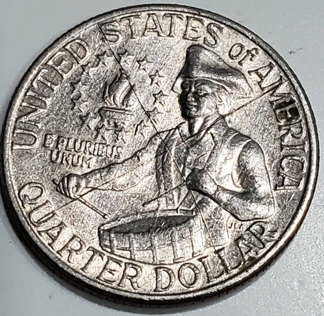 Extreme-Lines-On-Bicentennial-Quarter-1976-D