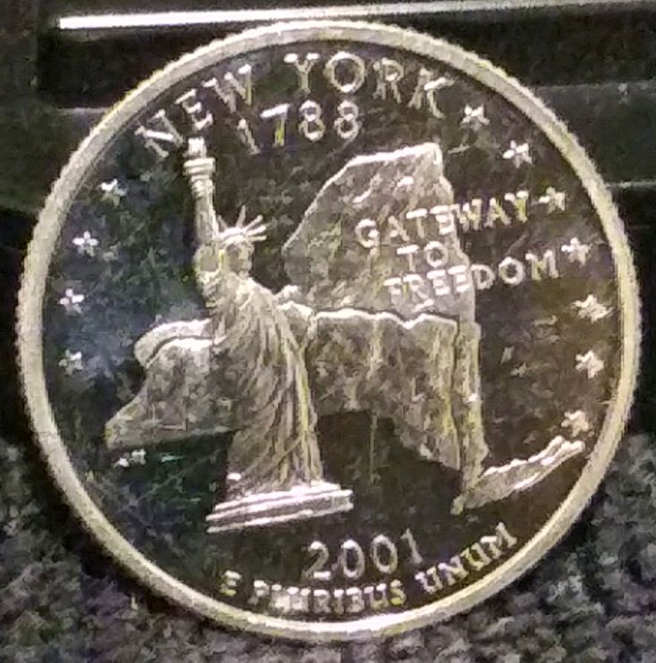 2001-S-Mint--New-York-State-Quarter-For-Grading