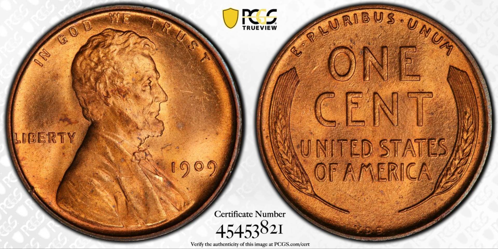 PCGS-MS-65RD-1909-VDB-1c