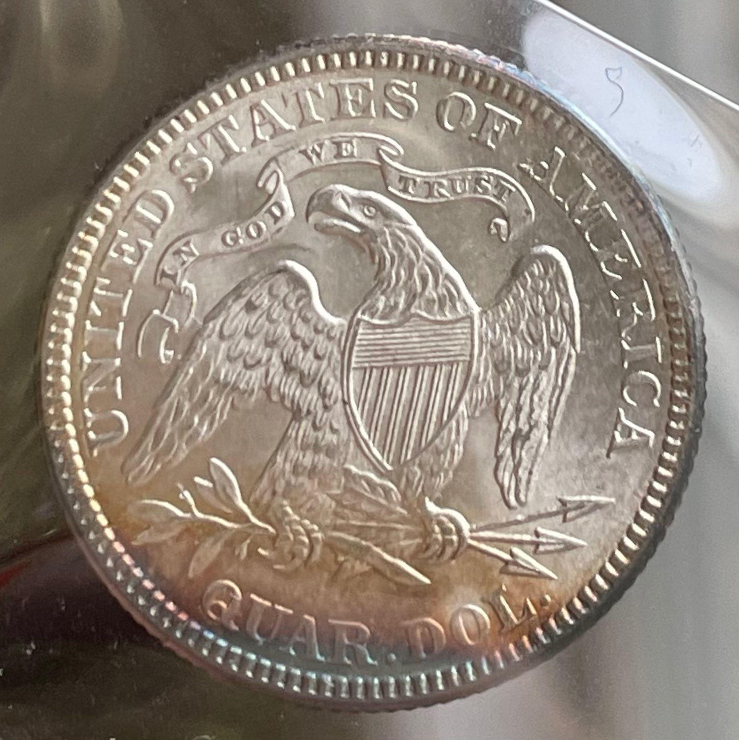1890-Liberty-Seated-Quarter-For-Grading