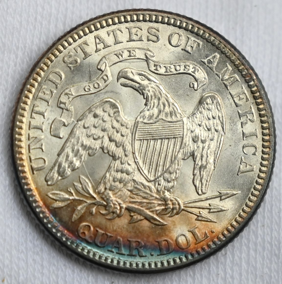 1890-Liberty-Seated-Quarter-For-Grading