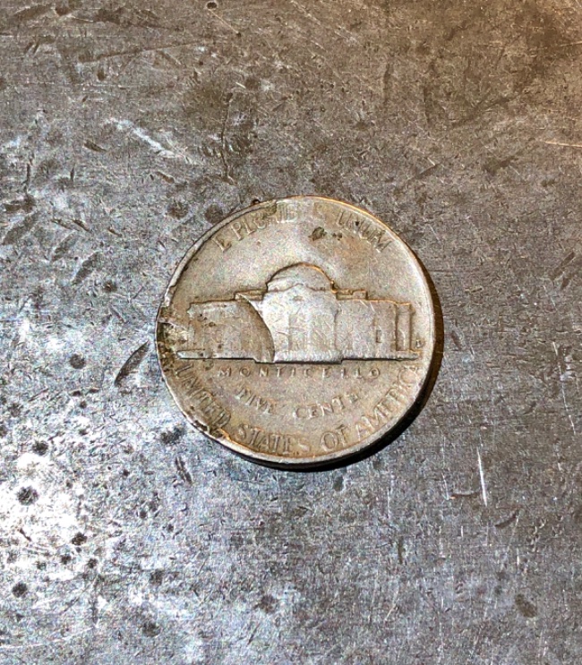 1954-D-Nickel-Mis-Strike/Error-?