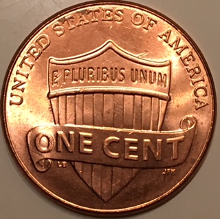 2017-P-Lincoln-Cent.-Die-Gouge-On-The-Top-And-Side-Of-The-Shield?