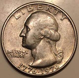 1976-P-Bicentennial-Quarter,-The-Exact-Same-Die-Gouge-As-The-Denver-Version