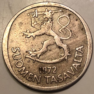 1972-Finland-S-1-Markka-Questions-Concerning-The-Handle.