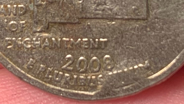 2008-New-Mexico-P-Quarter.-Mint-Error-Or-Damage-From-Circulation?