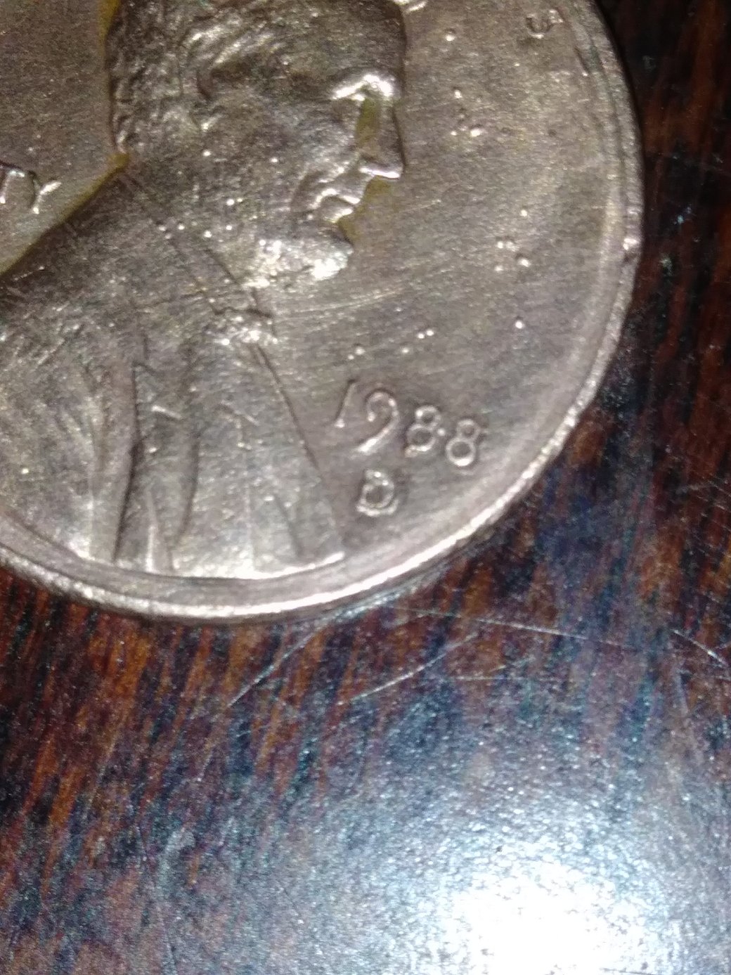 1988-D-Penny-With-Warts-And-?-Mint-Mark-Error