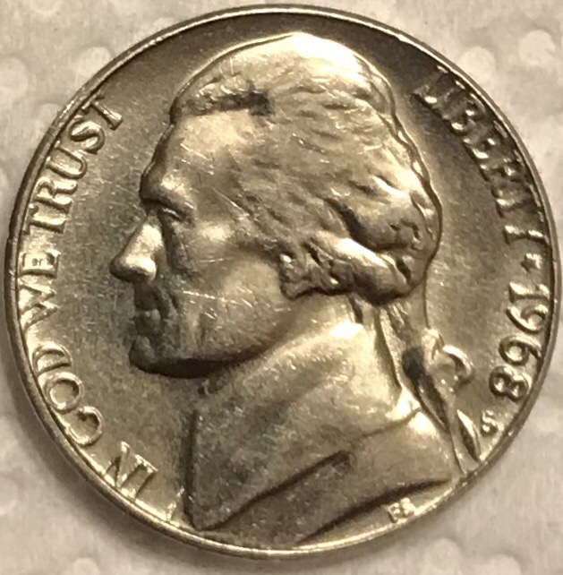 1968-Nickel-For-Grading