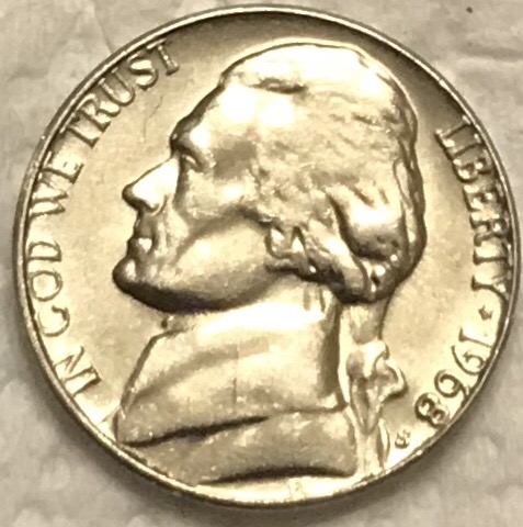 1968-Nickel-For-Grading