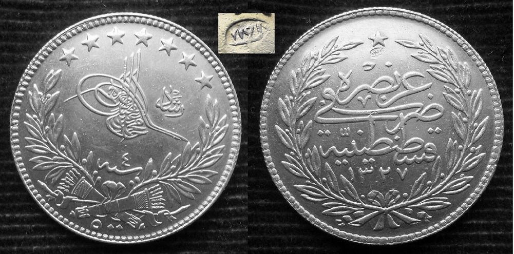 Unknown-Countermark-On-Gold-Ottoman-Coin