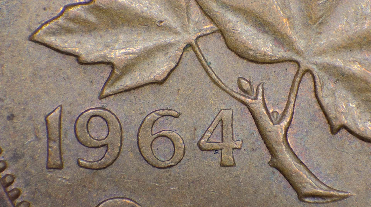1964-1-Cent-DDR,-Extra-Spine