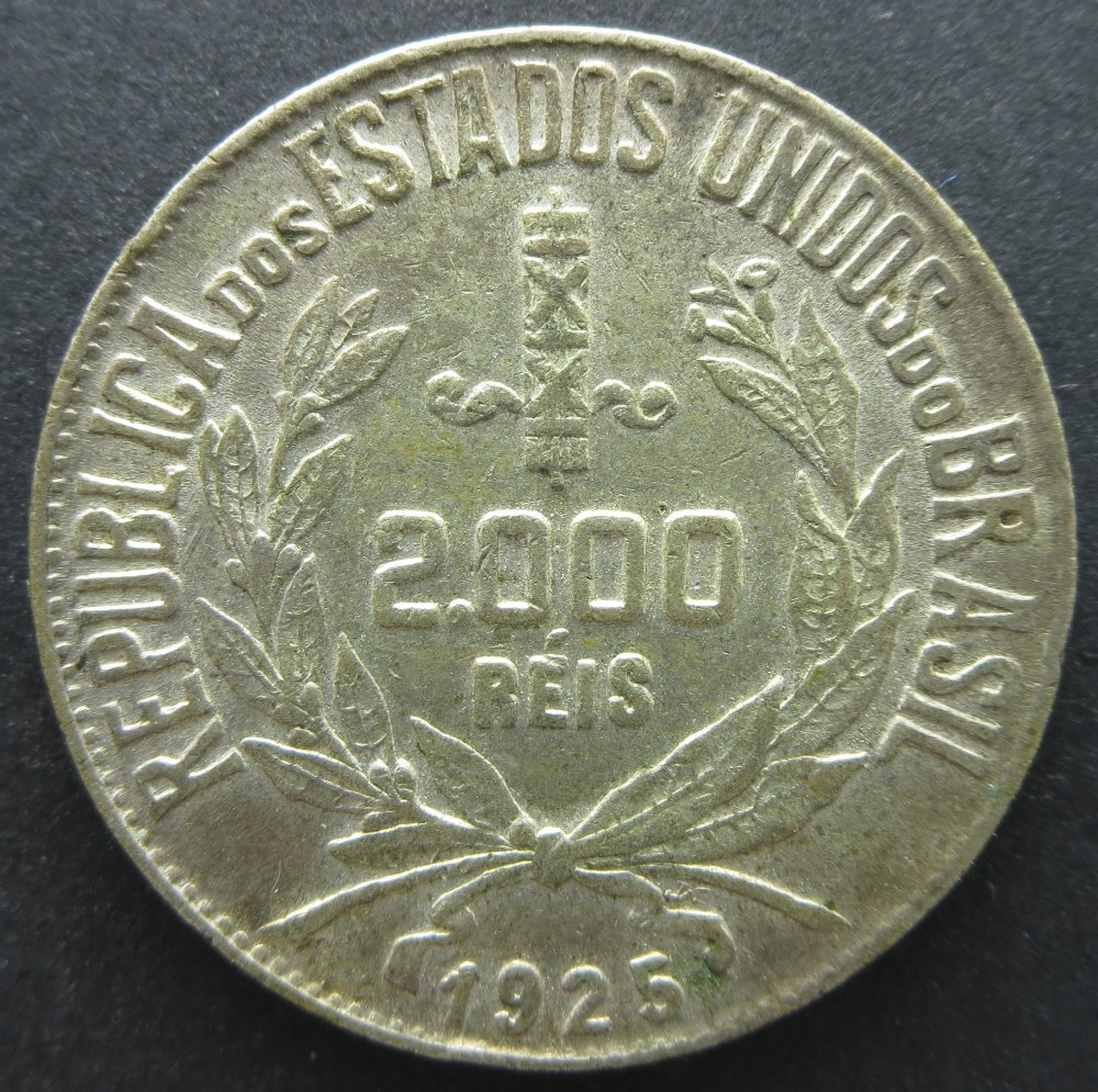 Brazil-2000-Reis-1925