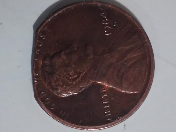 1984-Planched-Clipped-D-Mint-Mark-Penny