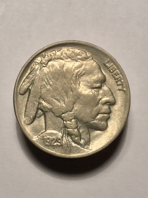 1929-Buffalo-Nickel-For-Grading