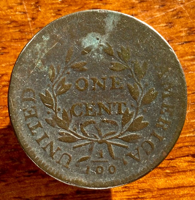1798-Large-Cent-For-Grading
