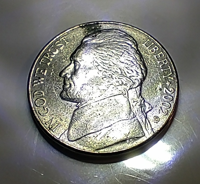 Looking-For-Opinions-On-A-2002-D-Nickle,-Cud-Or-Repunched-Mint-Mark-And-Die-Deterioration-Doubling