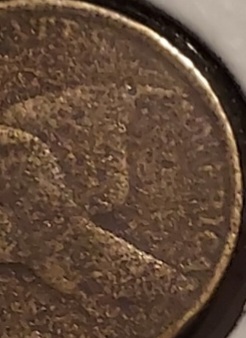 1858-Flying-Eagle-With-Strange-Letters-And-Markings