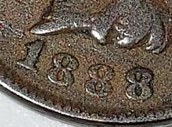 1888/7-Indian-Head-In-AU-Or-Better