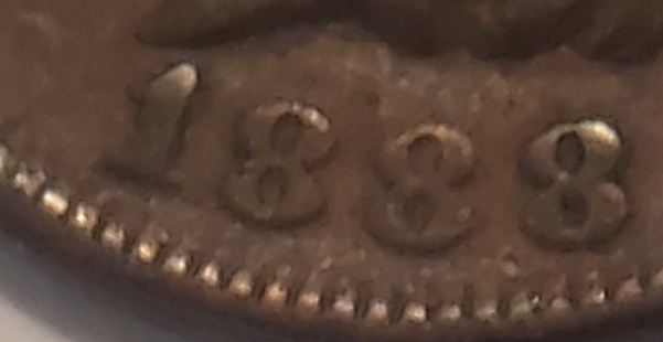 1888/7-Indian-Head-In-AU-Or-Better