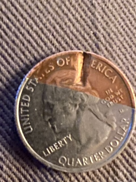 2019-State-Quarter-Error?-Two-Tone-And-Has-A-Cut-In-It-As-Well!