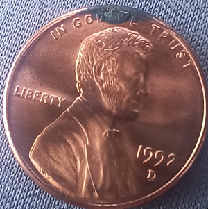 1992-D-Cam-Lincoln-Penny?