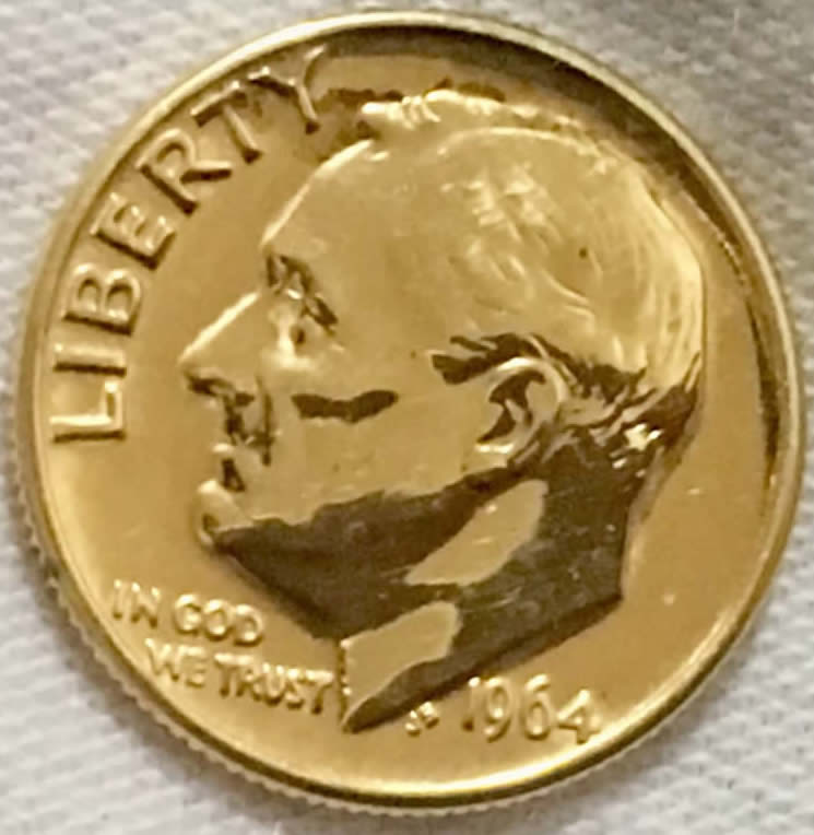 So-I-Have-This-Dime-That's-Toned-Or-Gold-Plated....-Help