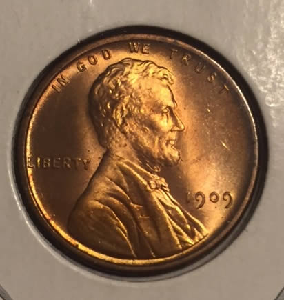 1909-VDB-Lincoln-Wheat-Cent-#2-Please-Grade!