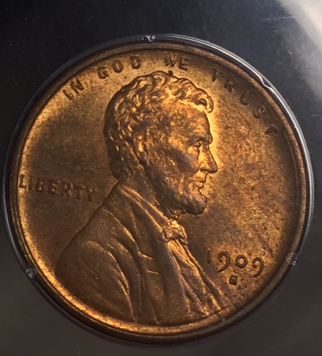 1909---S-VDB-Lincoln-Wheat-Cent-For-Grading