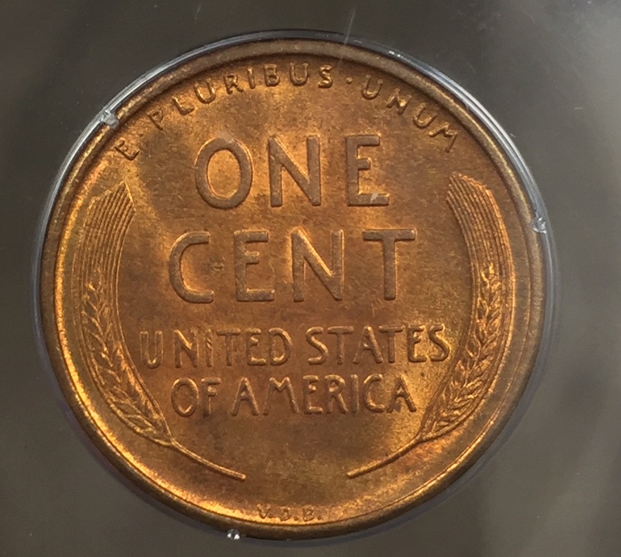 1909---S-VDB-Lincoln-Wheat-Cent-For-Grading
