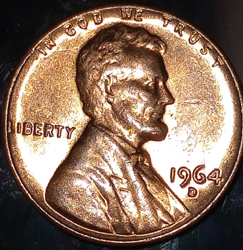 Brilliant-Red-1964-Double-Die-Obverse.-Whaatt?