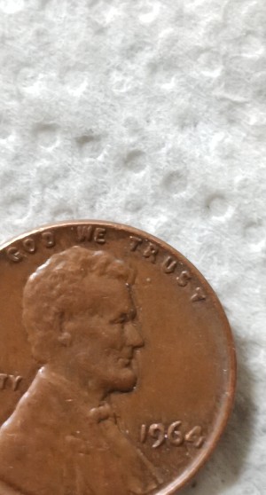 1964-Penny-With-Strange-Date