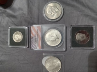 1963-Daniel-Carr-O/S-Kennedy-Design-Concept-Silver-Dollar