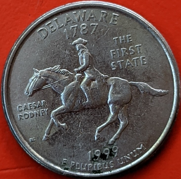 1999-Delaware-State-Quarter-Spitting-And-