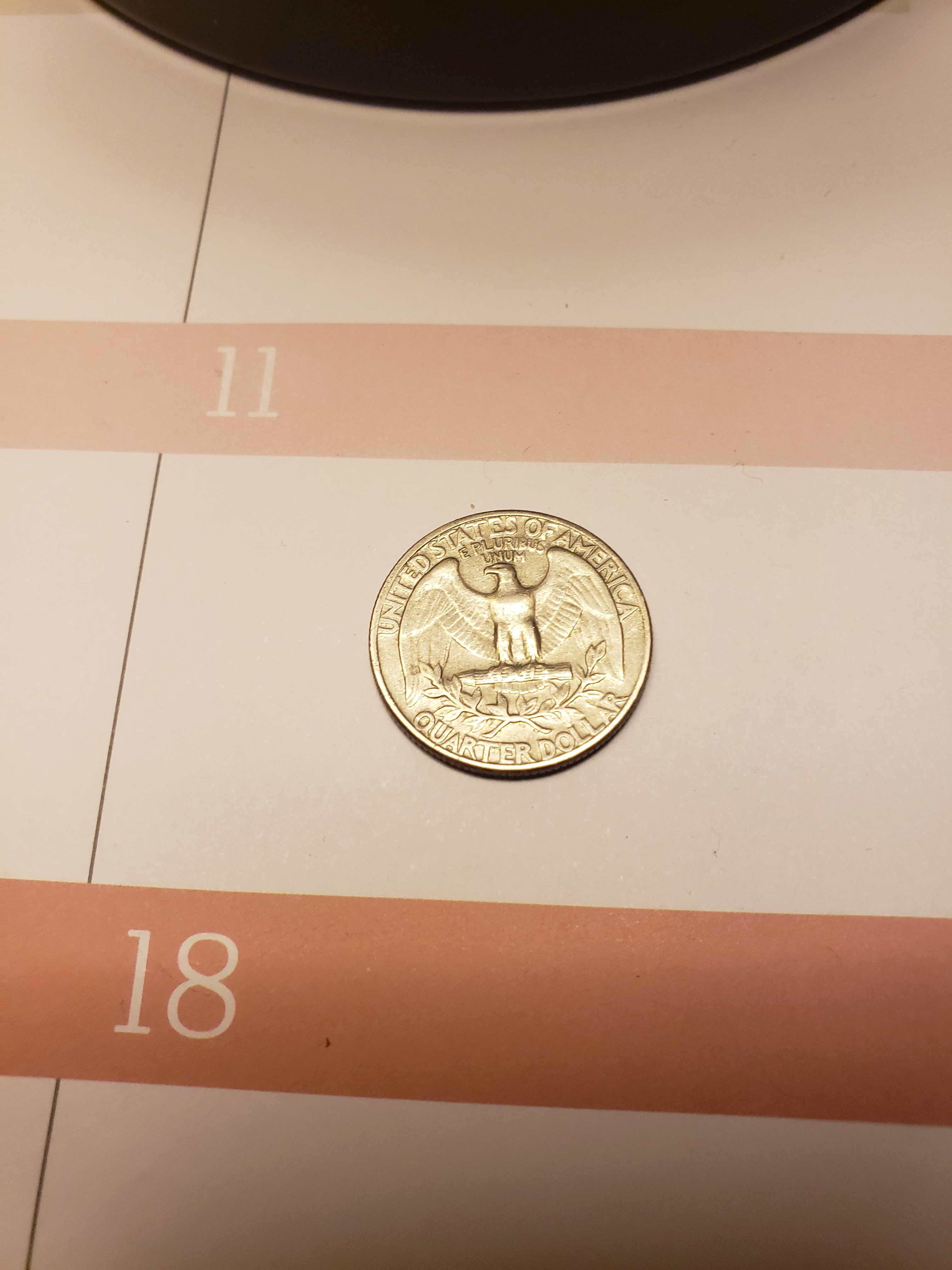 1965-US-Quarter---Error-Or-Damage?---Not-Silver---No-Mint-Mark--