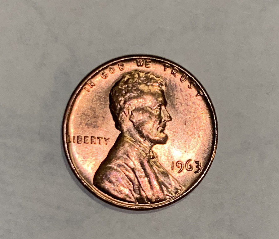 1963-Lincoln-Cent---Gorgeous-Shape-But.-Issues?