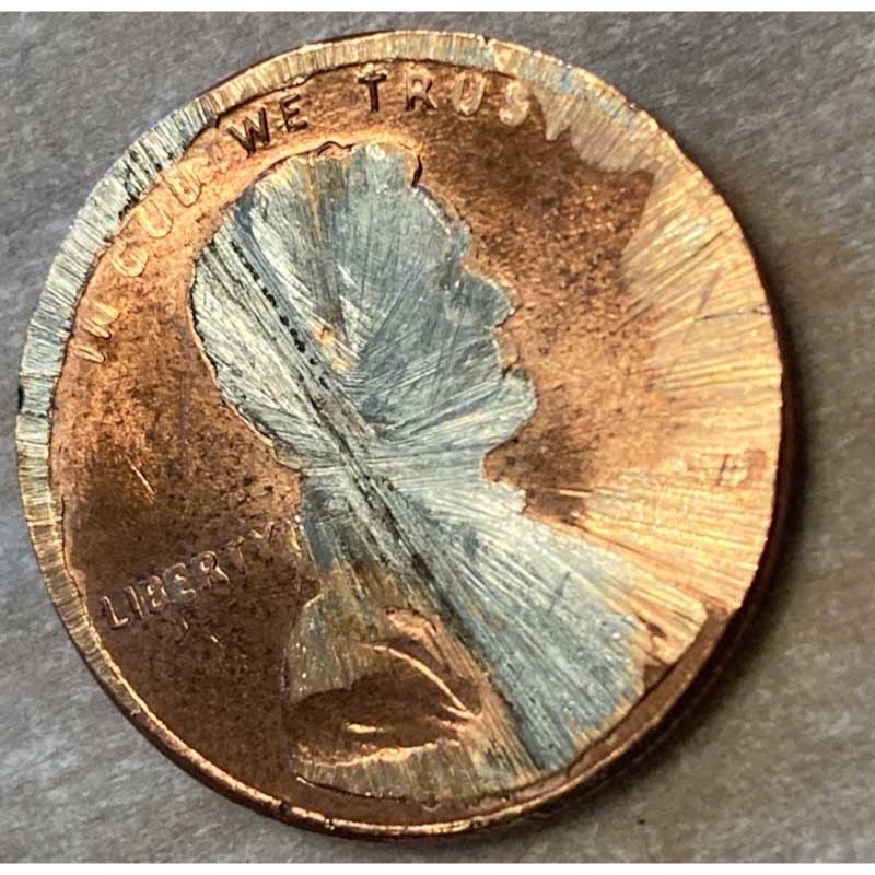 Off-Centered-And-Improperly-Annealed-Lincoln-Cent-Obverse?