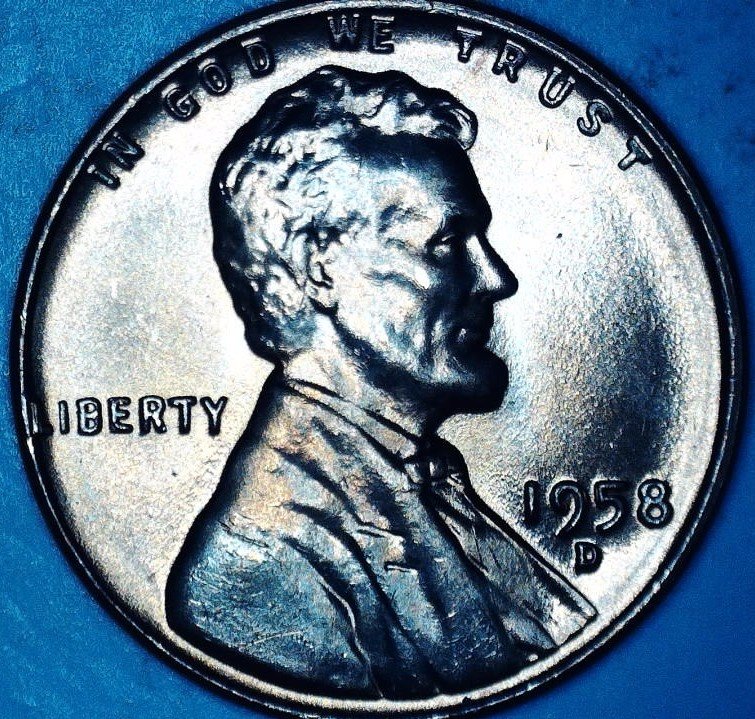 1958-D-Lincoln-Wheat-Cent,-Coin-3,-For-Grading