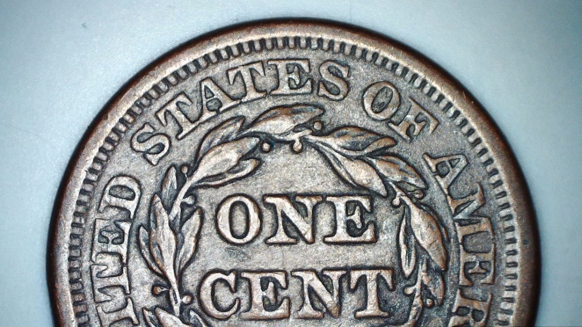 1856-Braided-Hair-Cent,-Grade