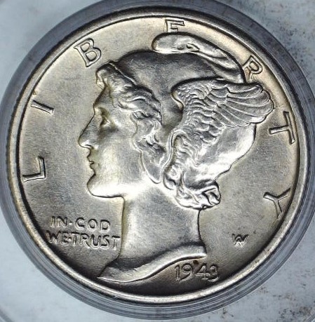1943-D-Mercury-Dime,-Grade