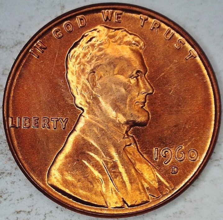 1960-D-Lincoln-Small-Date,-For-Grading.
