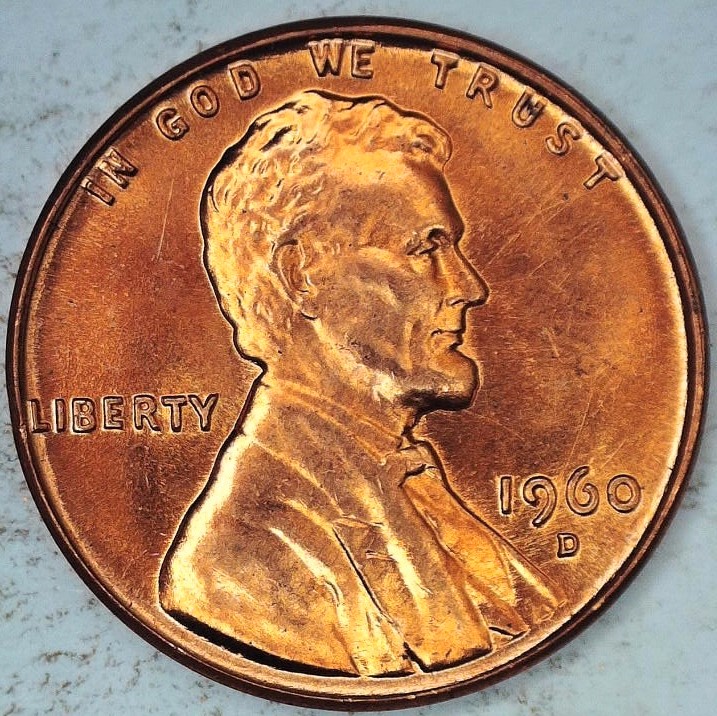 1960-D-Lincoln-Small-Date,-For-Grading.